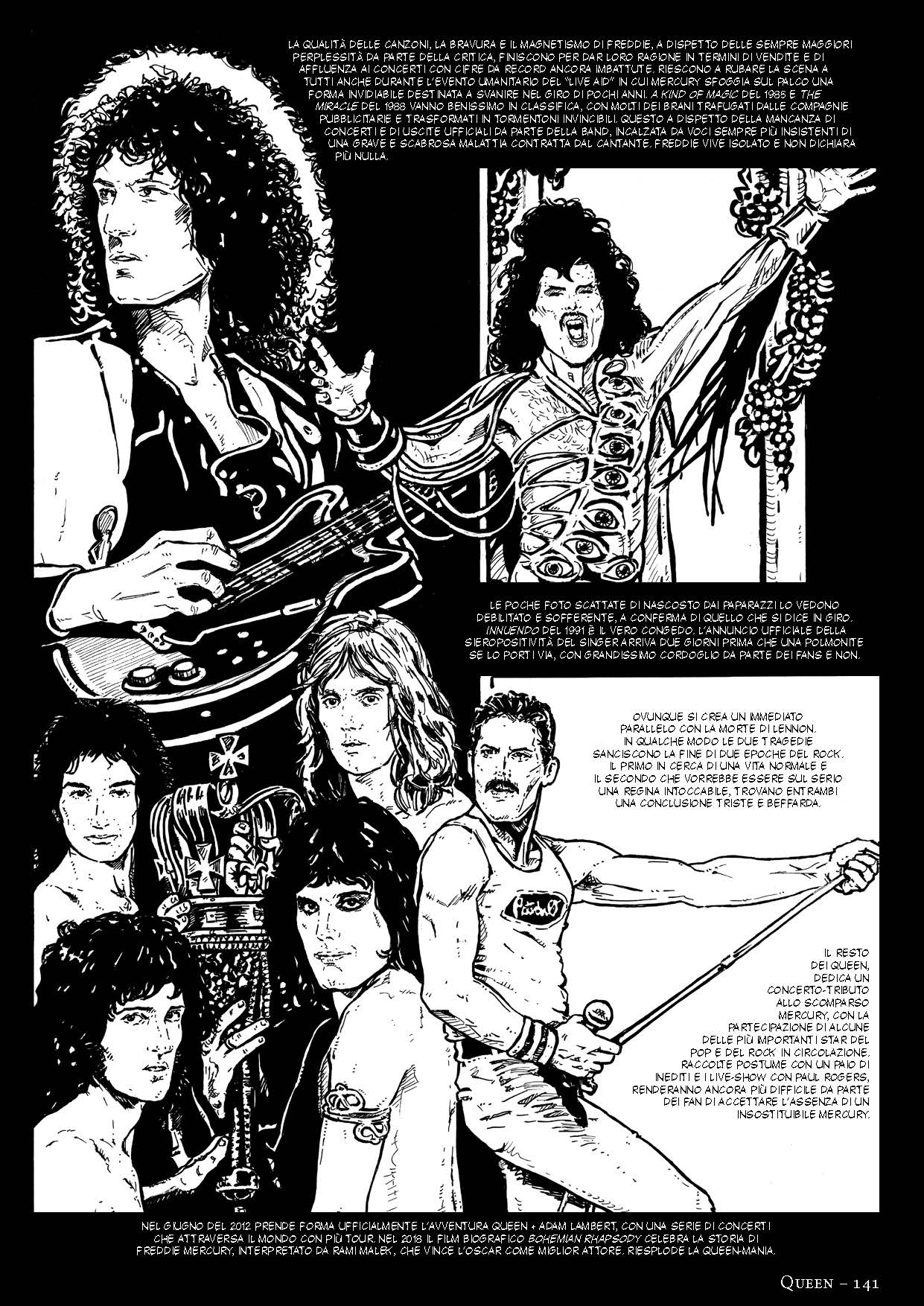 Heavy Bone La grande storia del rock e del metal a fumetti Music & comics Omnibus edition 