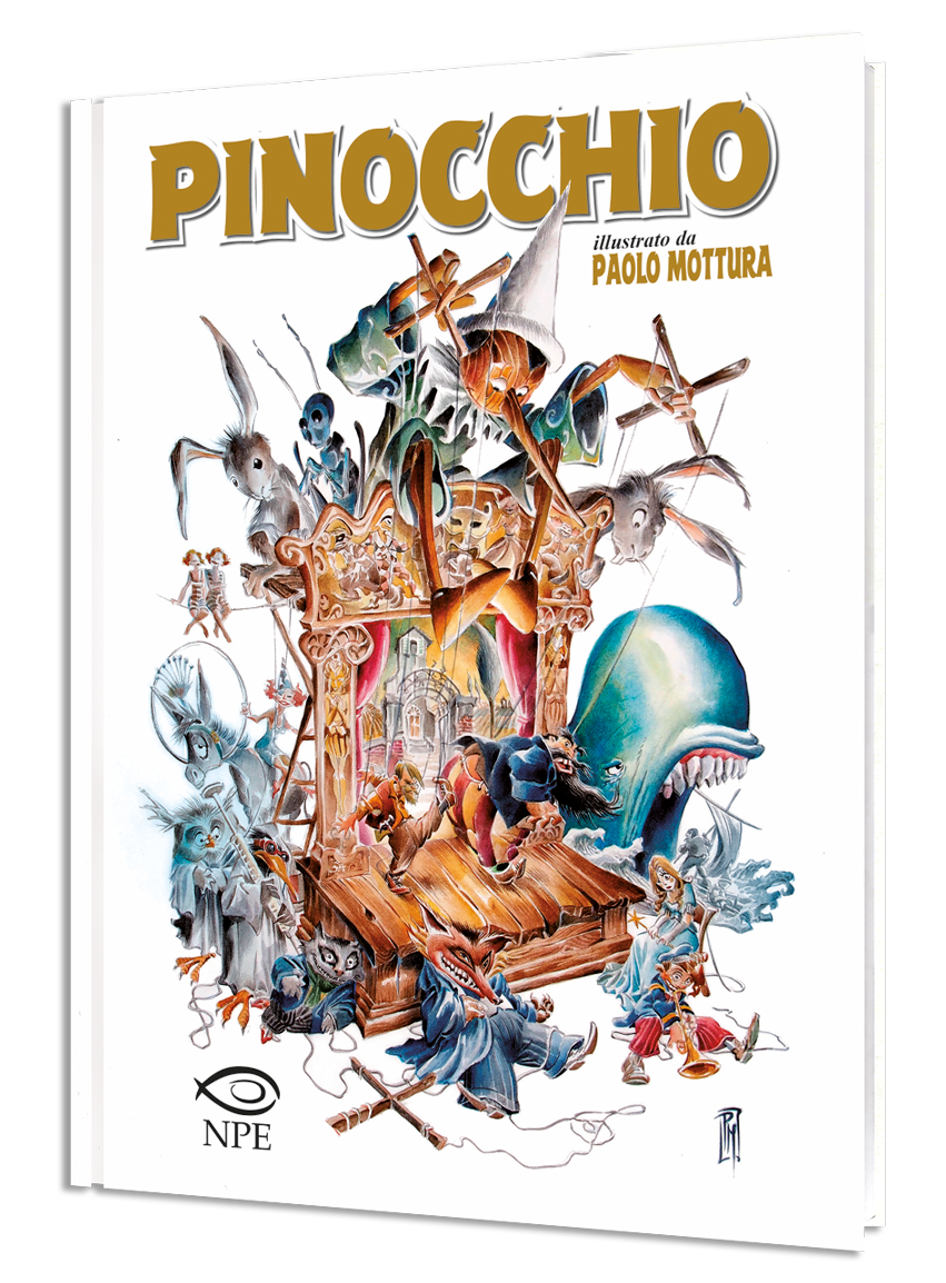 Pinocchio illustrato da Paolo Mottura - Edizioni NPE